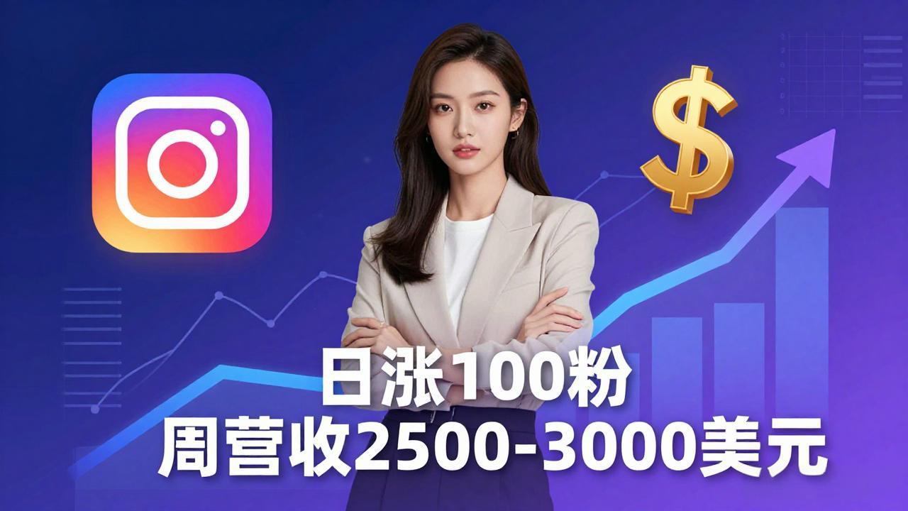 想做数字产品？Sheri亲授：日涨100粉、每周2500至3000美元的营收，Instagram躺着赚-智云网