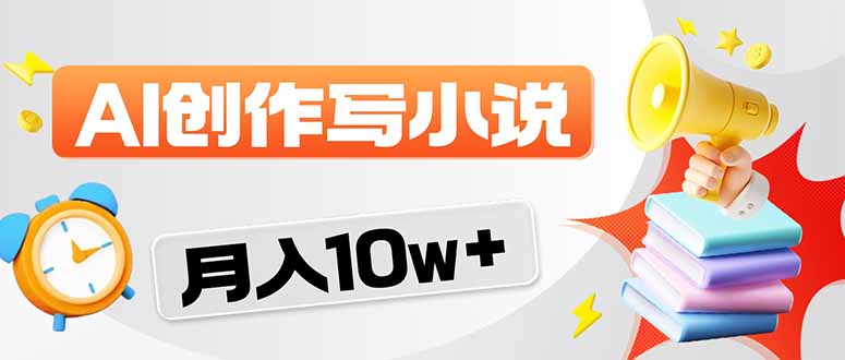 2026风口项目AI写小说 轻松实现月入10w+-智云网