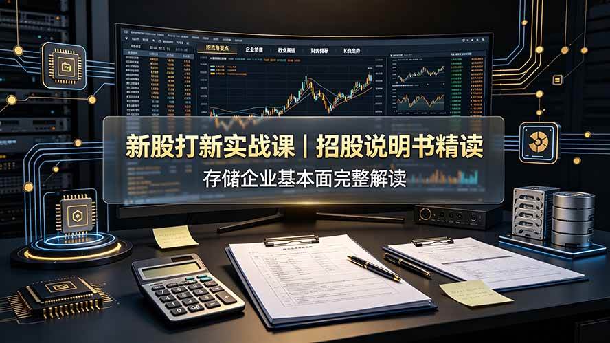 (19255期)付费文章:新股打新实战课|招股说明书精读,存储企业基本面完整解读-智云网