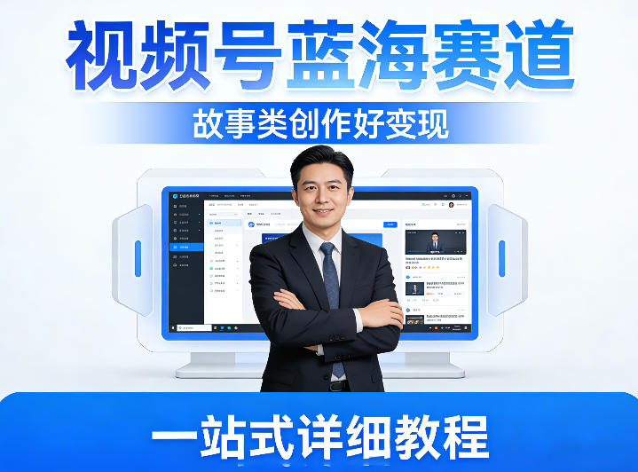 视频号蓝海赛道,故事类创作好变现,一站式详细教程