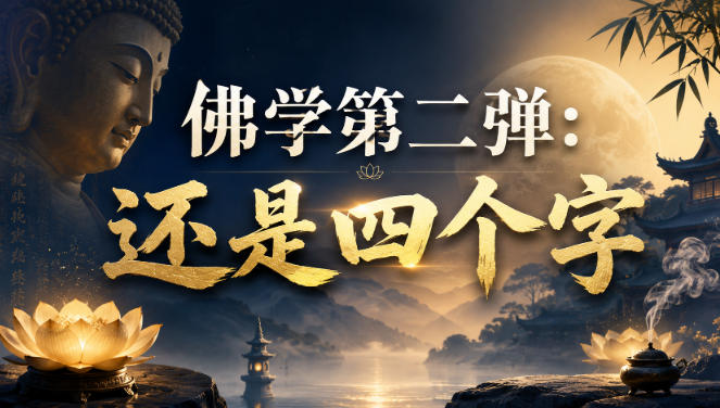 付费文章：佛学第二弹：还是四个字-智云网