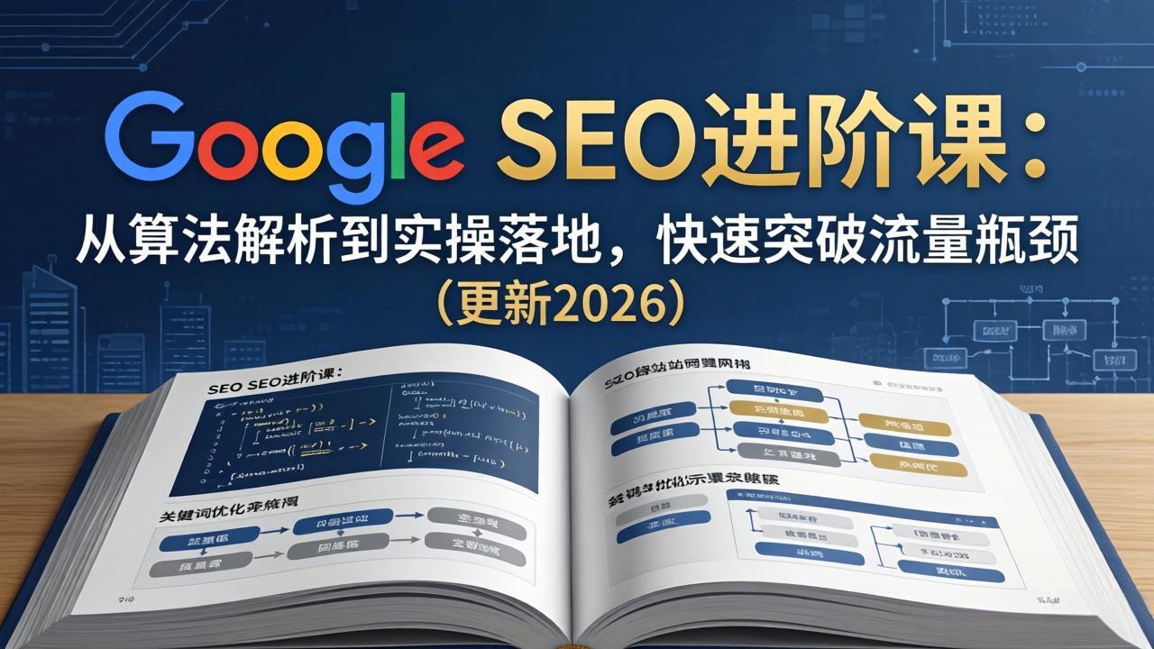 Google SEO进阶课：从算法解析到实操落地，快速突破流量瓶颈(更新2026-智云网