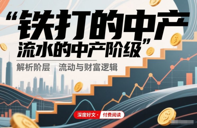 付费文章：铁打的中产，流水的中产阶级-智云网