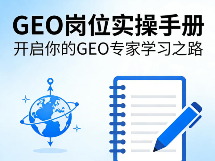 GEO岗位实操手册，开启你的GE0专家学习之路-智云网