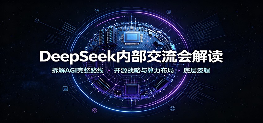 DeepSeek内部交流会解读:拆解AGI完整路线,开源战略与算力布局底层逻辑-智云网