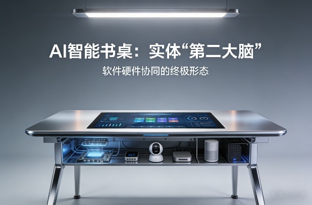 AI智能书桌搭建，构建你的实体“第二大脑”，软件硬件协同的终极形态-智云网