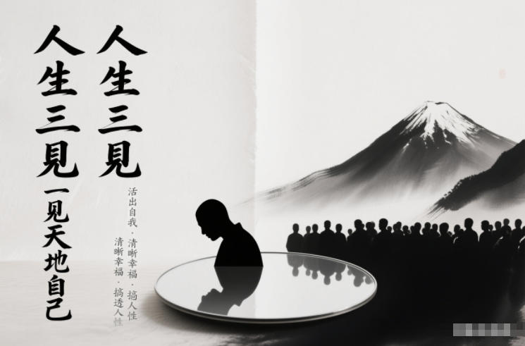 人生三见一见天地见众生见自己,活出自我拥有清晰幸福人生,搞透人性-智云网
