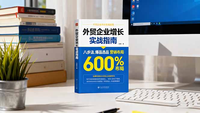外贸企业增长实战指南，八步法、爆品选品、营销布局，业绩增长300%-智云网