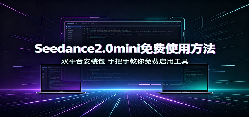 Seedance2.0mini免费使用方法：双平台安装包，手把手教你免费启用工具-智云网