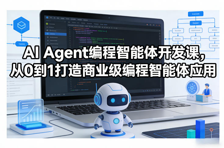 AI Agent编程智能体开发课，从0到1打造商业级编程智能体应用-智云网