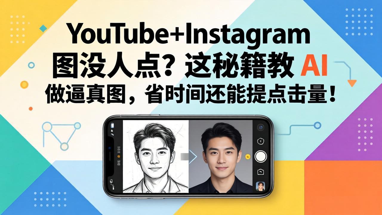 YouTube+Instagram图没人点？这秘籍教 AI 做逼真图，省时间还能提点击量-智云网