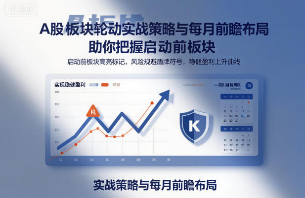 A股板块轮动实战策略与每月前瞻布局，助你把握启动前板块，规避风险，实现稳健盈利-智云网