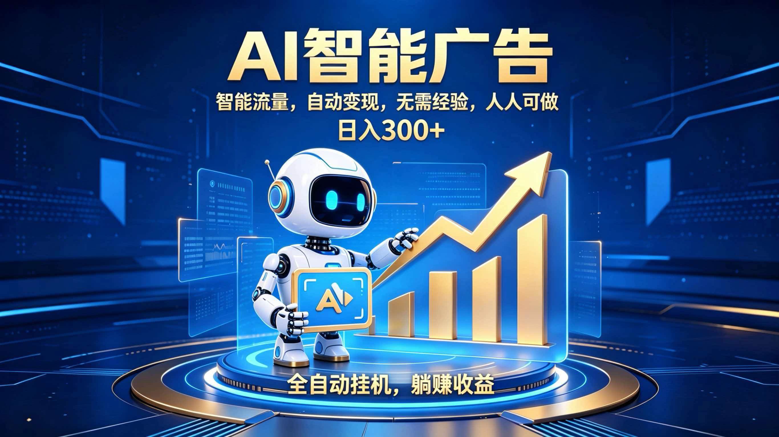 (19848期)轻资产新赛道,全自动AI广告,打造持续收益-智云网