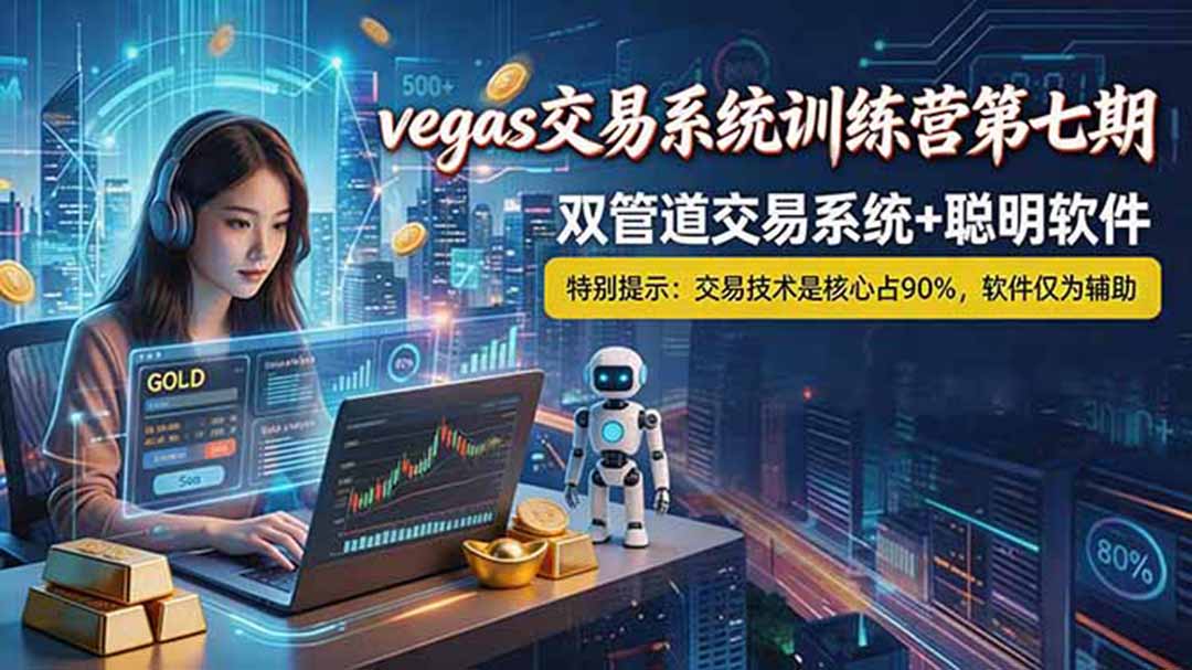 【海外美金AI搬砖】Vegas交易技术+聪明软件， 黄金期货日赚50-1000U， 长期稳定，小白轻松上手-智云网