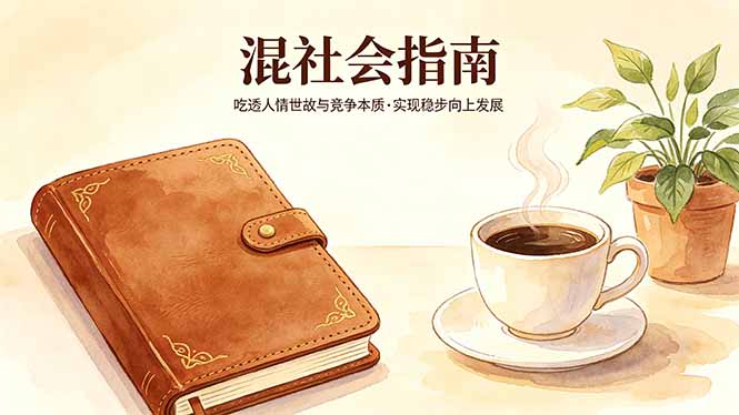 付费文章：混社会指南，吃透人情世故与竞争本质，实现稳步向上发展-智云网
