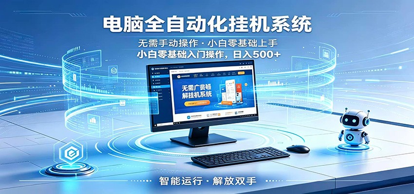 智能广告挂机无需值守，小白上手轻松实现每日增收-智云网