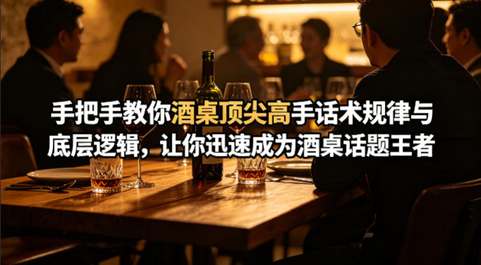 付费文章：手把手教你酒桌顶尖高手话术规律与底层逻辑，让你迅速成为酒桌话题王者(二十年全网独家经验分享)-智云网