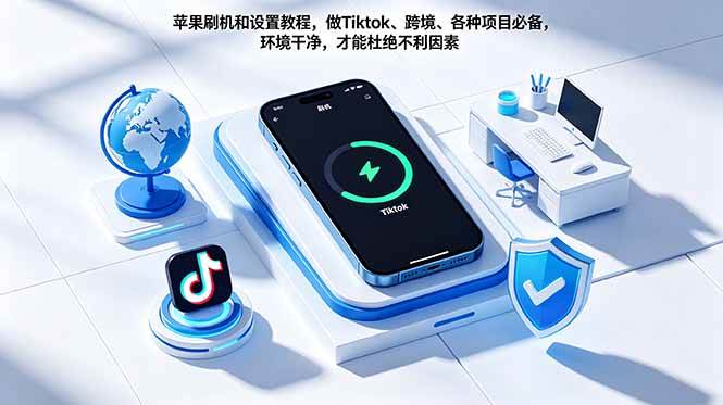 (18558期)苹果刷机和设置教程,做Tiktok、跨境、各种项目必备,环境干净,才能杜绝不利因素 (18558期)苹果刷机和设置教程,做Tiktok、跨境、各种项目必备,环境干净,才能杜绝不利因素