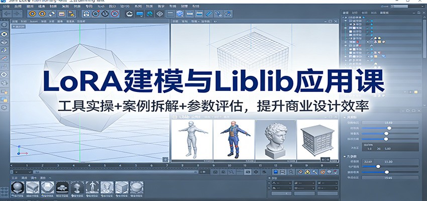LoRA建模与Liblib应用课：工具实操+案例拆解+参数评估，提升商业设计效率-智云网