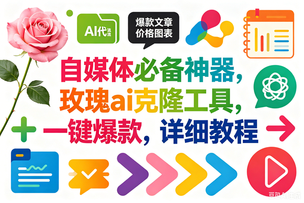 (18794期)玫瑰克隆,一键爆款ai工具,自媒体必备神器,50多个功能,详细教程 (18794期)玫瑰克隆,一键爆款ai工具,自媒体必备神器,50多个功能,详细教程