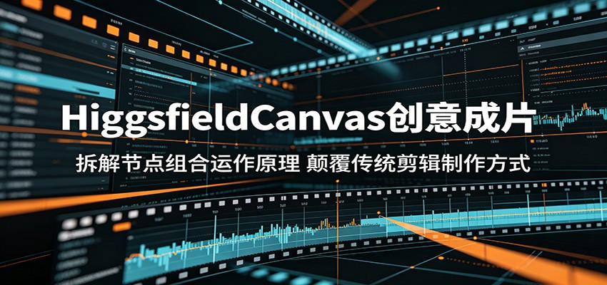 HiggsfieldCanvas创意成片：拆解节点组合运作原理，颠覆传统剪辑制作方式-智云网