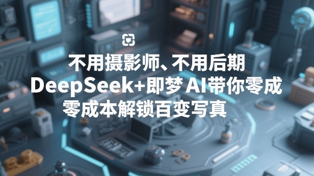 不用摄影师、不用后期，DeepSeek+即梦AI带你零成本解锁百变写真！-智云网