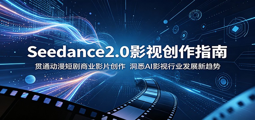 Seedance2.0影视创作指南：贯通动漫短剧商业影片创作，洞悉AI影视行业发展新趋势-智云网