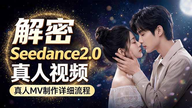 Seedance 2.0电影级真人 MV全流程拆解：提示词、运镜、粒子特效，手把手实操-智云网